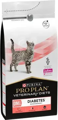 Obrázok produktu pre Purina VETERINARY DIETS Feline DM, Dospelý, Hydina, 1,5 kg