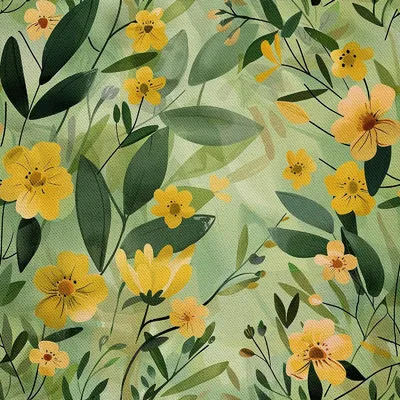 Image de OUTDOOR DECOSTOFFS OXFORD - Motif printemps I DX7240