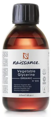 Imagen del producto de Glicerina vegetal biológica, 250 ml: humectante 100% puro y natural