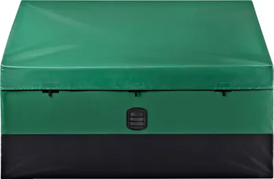 Image de Box de stockage extérieur, bâche PE étanche, montage sans outils, 100 gallons