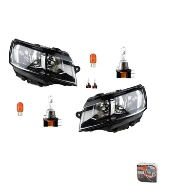 Zdjęcie produktu dla Johns, zestaw reflektorów L R + Osram Night Breaker Laser odpowiedni dla VW Transporter T6 7L1941005B 7L1941006B