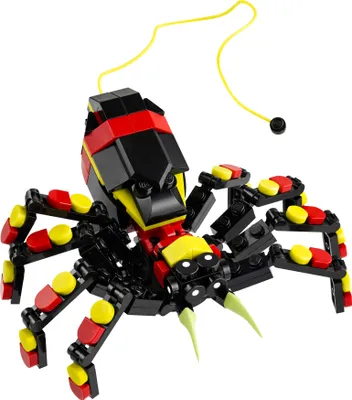 Produktbild von LEGO Creator 3in1 Wilde Tiere: Überraschungsspinne - Spielzeug zum Umbauen in eine Skorpion Figur oder Schlange - Bauset mit 3 Modellen - Geschenk für Jungen und Mädchen ab 7 Jahren 31159