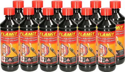 Produktbild von KOTARBAU® 12er Set Petroleum für Öllampen 500ml Öl für Gartenfackeln Farblos
