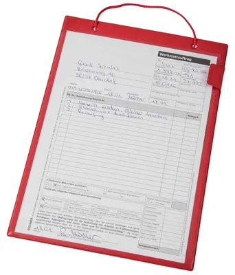 Obrázok produktu pre EICHNER 9015-00313 Ochranné vrecko A4 červené 10ks.