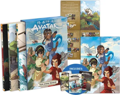 Produktbild von Avatar: The Last Airbender--Team Avatar Treasury Boxed Set (Graphic Novels)