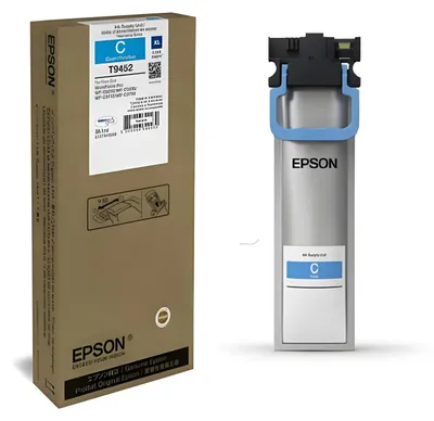 Obrázek produktu pro Epson WF-C52xx / WF-C57xx Series Ink Pack XL Cyan, Vysoká (XL) výtěžnost, Azurová, 38,1 ml, 1 kusů, 5000 str.