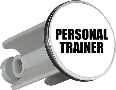 Produktbild von Huuraa Waschbeckenstöpsel Personal Trainer Training 4cm höhenverstellbar Abflussstopfen Geschenkidee