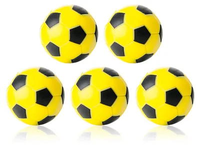 Produktbild von Kickerball WINSPEED-5-er Set-gelb/schwarz