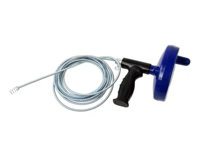 Zdjęcie produktu dla Ręczna spirala do czyszczenia rur 6 mm x 5 m w plastikowej obudowie