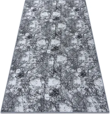 Produktbild von Teppich CONCRETE Beton grau Grau 100x500 cm
