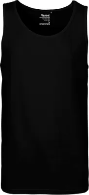Immagine prodotto di Neutral O61300 | Canotta da uomo / 100% cotone equosolidale - Colore: Nero - Taglia: XL