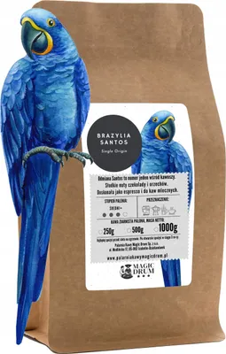 Produktbild von KAFELOV | Gemahlener Kaffee Brasilien Santos - 250 g - 100% Arabica - frisch geröstet - schokoladig und nussig