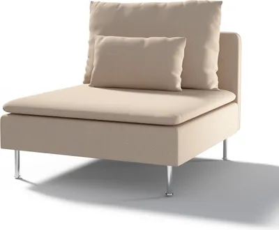 Produktbild von Dekoria Bezug für Söderhamn Sitzelement 1, beige, Bezug für Sitzelement 1