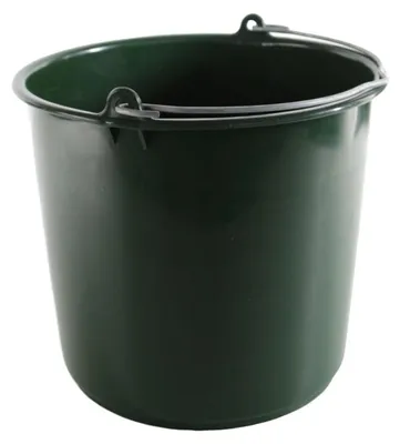 Produktbild von Kunststoff Universalfuttereimer |grün | ( 7 L)