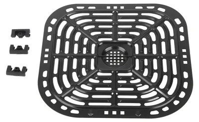 Image de Poêle de cuisson carrée de rechange 23,5 x 24,5 cm pour friteuses, plaque Crisper en acier inoxydable 304