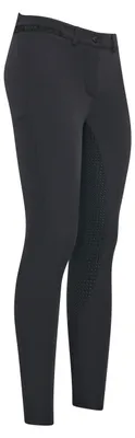 Zdjęcie produktu dla Euro-Star damskie softshellowe bryczesy jeździeckie Queen Diamond Full Grip navy, rozmiar: 44