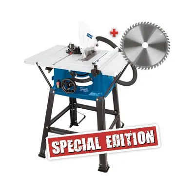 Image de Scheppach HS 81 S Special Edition - Scie à table + 2ème lame e