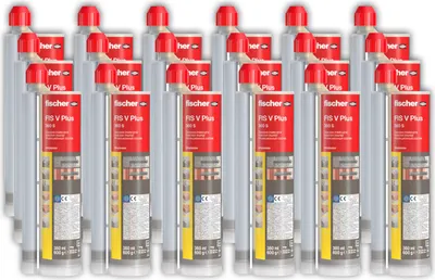 Produktbild von FISCHER Anker Injektionsmörtel FIS V PLUS 360S,  18 Kartuschen