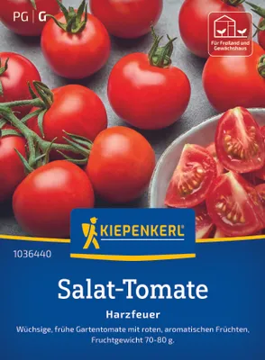 Produktbild von Kiepenkerl Salat-Tomatensamen Harzfeuer F1 Solanum lycopersicum 20 Pflanzen