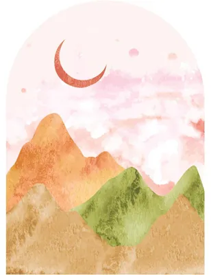 Imagen del producto de Papel tapiz vinílico pre-engrasado con grandes murales – COMPOSICIONES DE AQUARELA – 125 x 90 cm
