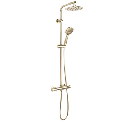Produktbild von Rea Duschgarnitur Bliss Thermostat Brush Gold