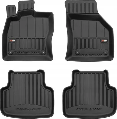 Productafbeelding van Gummimatten en voetmatten voor Skoda Octavia 4, vanaf 2019 - 3D kuipmatten