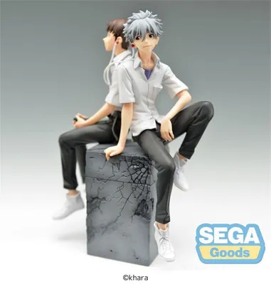 Obrázek produktu pro Rekonstrukce figurky Shinjiho a Kaworu z verze Evangelion, výška 17 cm
