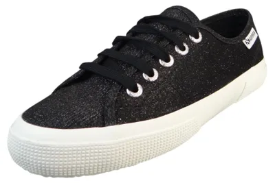 Produktbild von Superga Damen High Sneaker 3750 Jersey Lame Low Top S4135ZW Schwarz