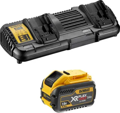 Produktbild von Power Set DeWALT FlexVolt DCB132X1 (1 x 54V/18V 9,0 Ah + DCB132)