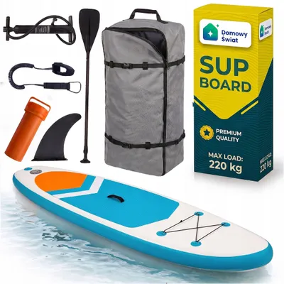 Produktbild von Aufblasbares Sup-Board 320 Cm Stand-Up-Paddle Mit Zubehörset Für Den Wassersport