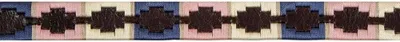 Produktbild von Aubrion - "Drover Polo" Gürtel ER1188 (100 cm) (Marineblau/Pink/Naturfarben)
