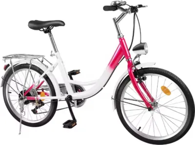 Zdjęcie produktu dla Rower dziecięcy Happiq Fioren - Rosaline - 20 cali - 6 biegów - Różowy - Dla dziewczynek - Rower dziecięcy z regulacją wysokości