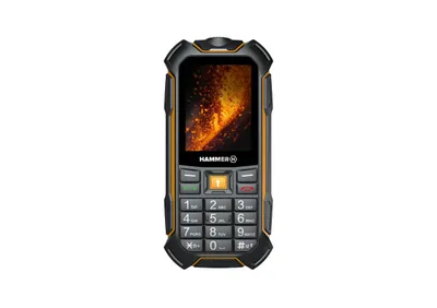 Produktbild von HAMMER BOOST 2 LTE – robustes, wasserdichtes Mobiltelefon mit Tastatur