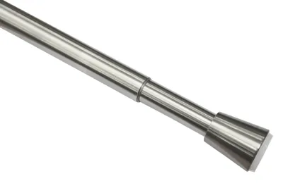 Produktbild von GARDINIA Spannstange, Ausziehbar, Gardinenstange ohne Bohren und Schrauben, Edel