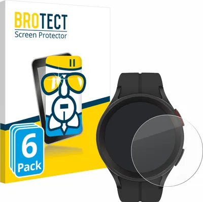 Produktbild von 6x BROTECT Schutzglas für Samsung Galaxy Watch 5 Pro Schutzfolie Panzer Folie Glas Display Schutz klar