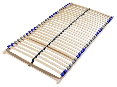Produktbild von Lattenrost 80x200 cm, Ergonomischer 7-Zonen Lattenrost, Stabiler Buchenholzrahmen, 28 Federholzleisten, Germany, Belastbar bis 150 kg