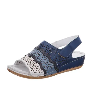 Produktbild von Gemini Damen Sandale blau Größe 42
