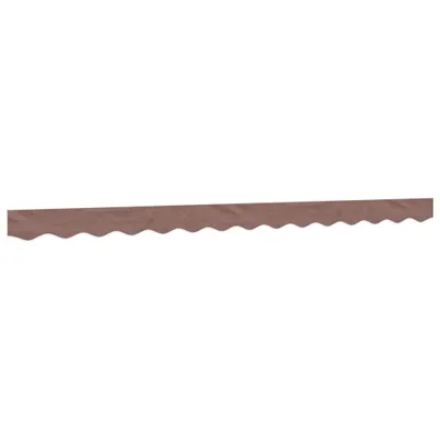 Image de vidaXL Lambrequin de store marron 3,5 m