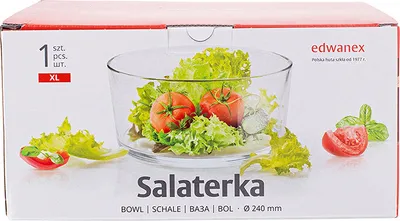 Obrázek produktu pro SCHÜSSEL Skleněná mísa na salát EDWANEX COLOR BOX 24 cm