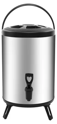 Productafbeelding van Warmwaterreservoir, geïsoleerde drankdispenser, grote capaciteit, zwart