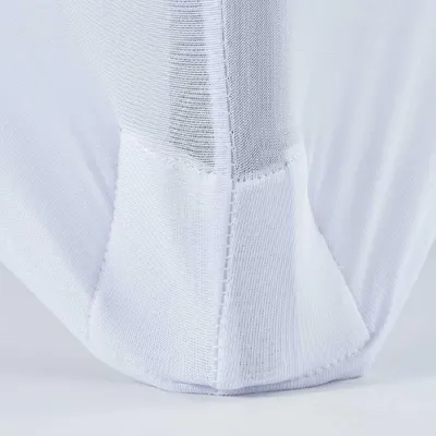 Obrázok produktu pre Napínací poťah na bufetové stoly s rozmermi približne 1220X610X740 mm (Bxtxh Mm, biely)