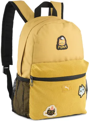 Imagen del producto de Mochila pequeña PUMA ESSENTIALS, modelo 09175501, color Archivgold. Talla: única