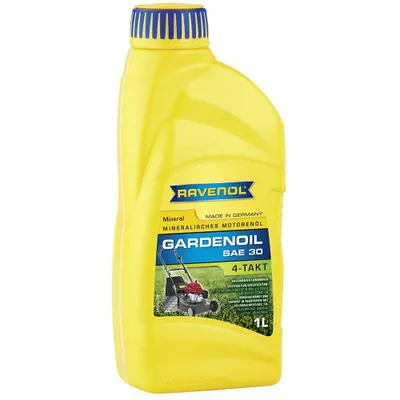 Produktbild von Ravenol 4 Takt Gardenoil HD 30 Rasenmäheröl mineralisches 1L
