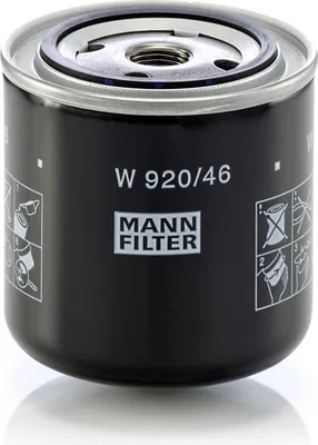 Produktbild von Ölfilter MANN-FILTER W 920/46 Anschraubfilter