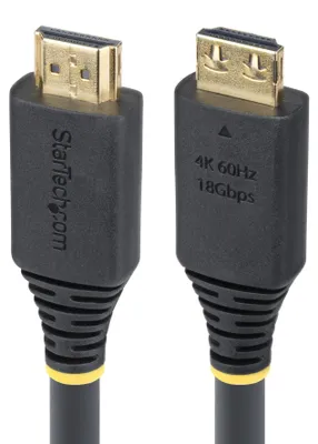 Produktbild von StarTech.com HDMI 2.0 Kabel 6,1m Griffstecker 4K 60Hz HDR10 ARC 18Gbps