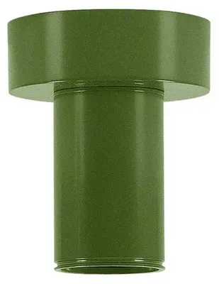 Productafbeelding van SLV Deckenleuchte FITU Deckenrosette Grün max. 60W E27 ohne Leuchtmittel