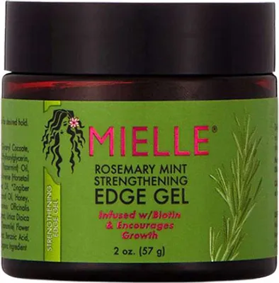 Produktbild von Mielle Rosemary Mint Strengthening Edge Gel for Sleeking and Taming Hair 57g