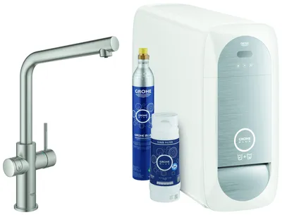 Produktbild von GROHE 31454DC1, Standard, Chrom, Hebelgriffe, Einzelbild, Typ L, Keramik