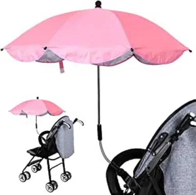 Image de Parasol pour poussette, polyvalent, noir