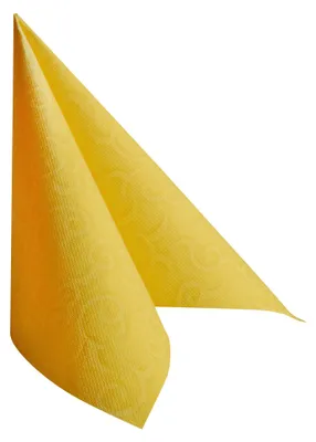 Image de Papstar serviettes Casali jaune 40 x 40cm 50 pièces 84881